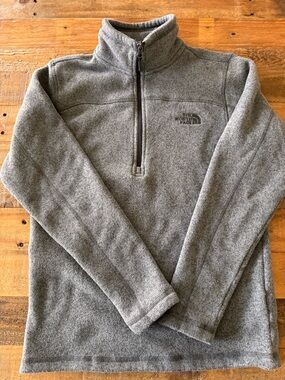The North Face Gordon Lyons Men's Gray Half-Zip Fleece